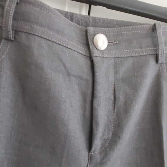 womens sz 10 gray soca st. john pants - Picture 3 of 5